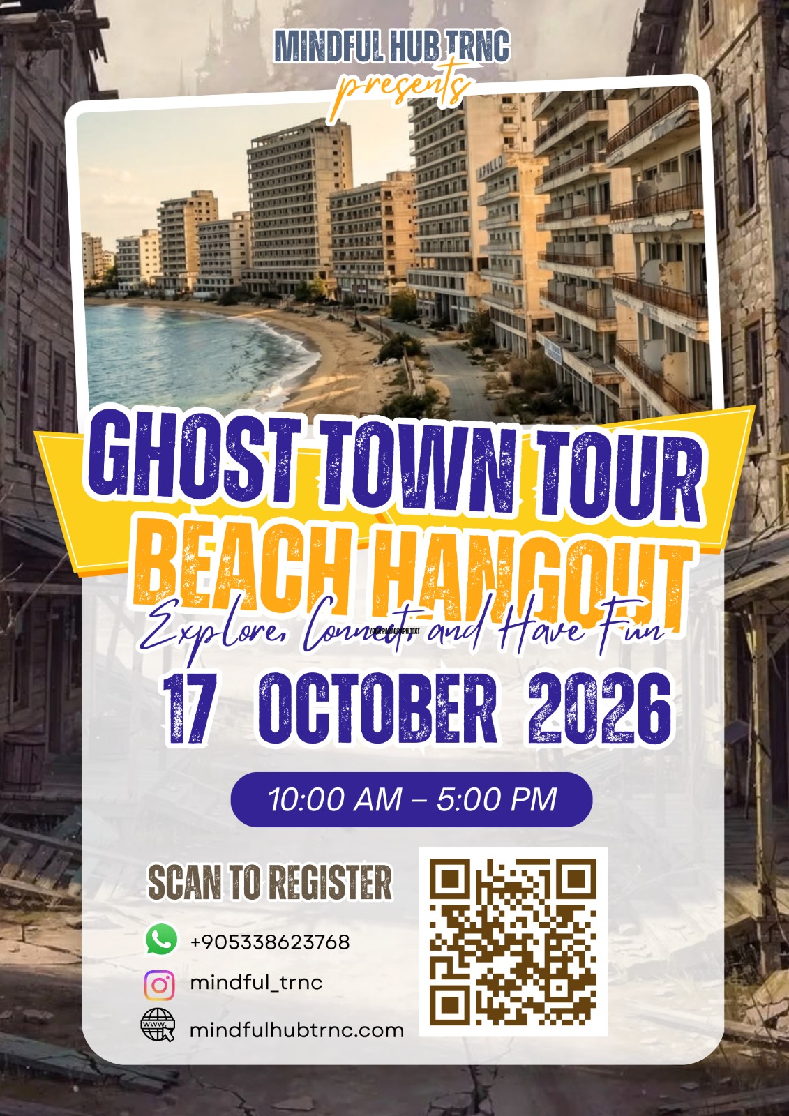 GhostCity Tour — Magusa event flyer